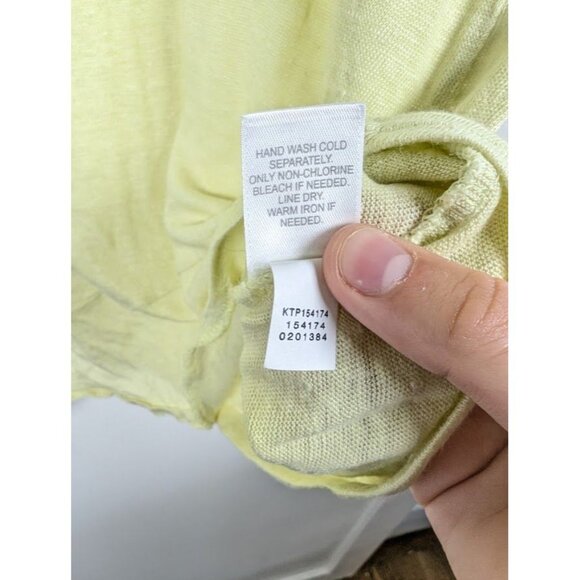 J jill Love Linen Top Size 2X Costal Beach Lagenlook Tunic Summer Lightweight - Picture 5 of 6